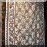 R76. 100% Wool hadnknotted rug with French Savoniere design. Made in Pakistan.